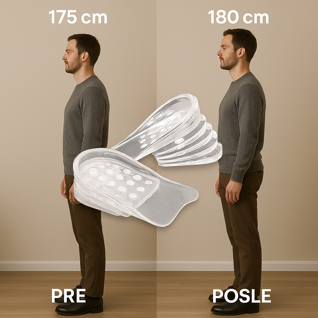 Ulošci za +5 cm Visine – Za Bolji Utisak i Veće Samopouzdanje