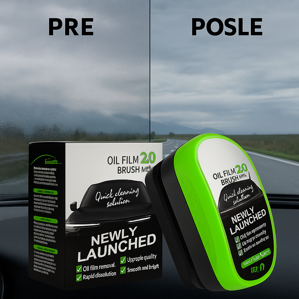 💎 CrystalClear™ Sunđer za Auto Stakla - Za Savršeno Čist Pogled Na Put!