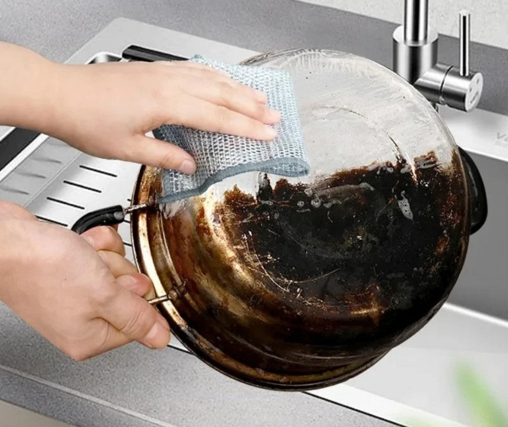 Čelične Krpe Za Lako Skidanje Tvrdokornih Fleka 5+5 GRATIS